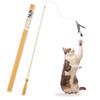 BITE ME Play Long Cat Teaser Length Cat Replacement Feathers for Cat Refill Cat Cat Cat Exercise Cat Cat Cat Exercise Loneliness Relief Cat Teaser