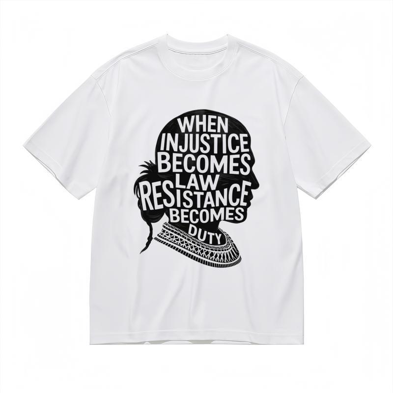 

Men s Comfy Slight Stretch Classic T-Shirt Abstract Justice Theme Art Design Tee 2XL