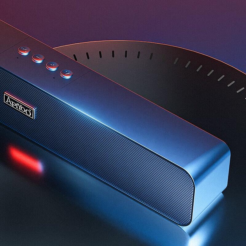 ApiYoo AU1 Bluetooth Computer Speaker CN plug (adapter included)