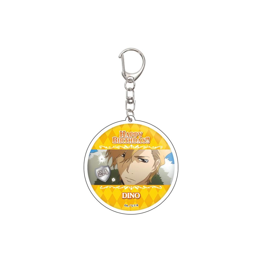55MM Anime Katekyo Hitman Reborn Schlüsselanhänger Sawada Tsunayoshi/Gokudera Hayato/Lambo Schlüsselanhänger Acryl-Modellplatte Weihnachtsgeschenke