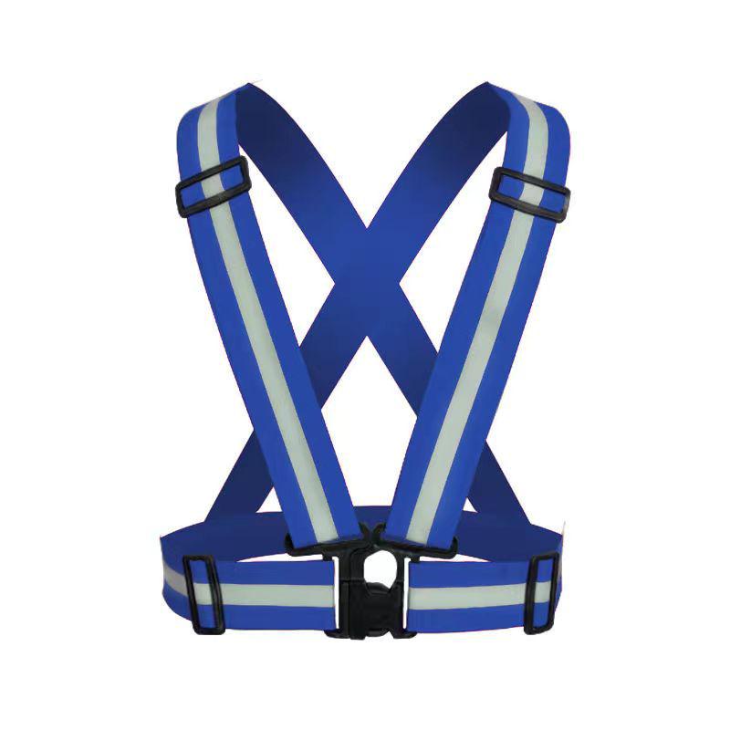 

Elastic Reflective Vest and Suspenders for Night Running and Cycling