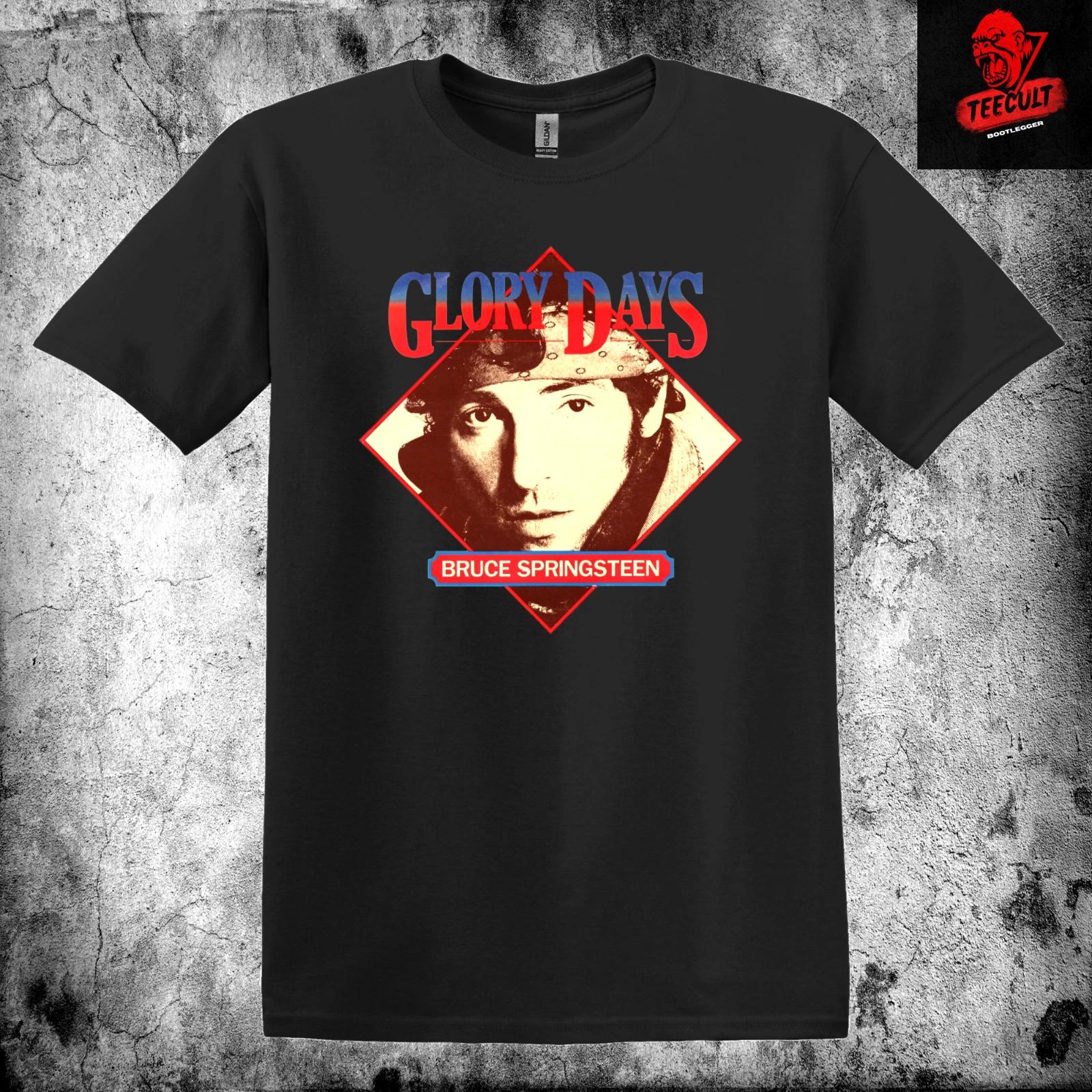 Men s and Women s T-shirts Bruce Springsteen  Glory Days  Heavy Cotton Premium Unisex XL