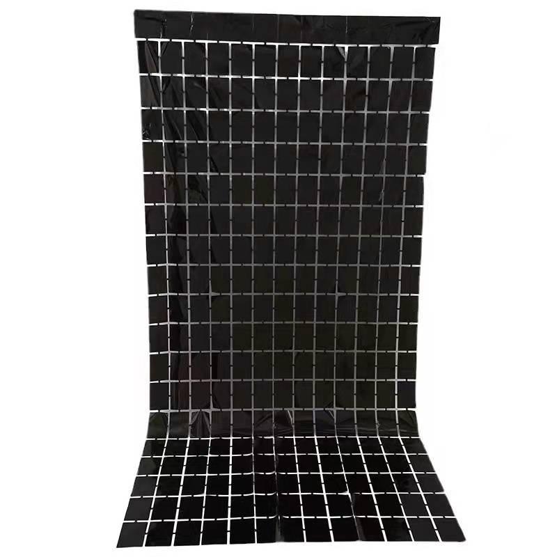 Kurtyna Panelowa 200X100 Cm Czarna