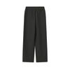 FILA Milano Series Fashion Simple Comfortable Versatile Casual Knit Sports Pants Women bottoms Dark-Heather-Gray F11W615605FMG