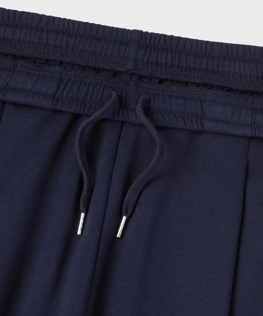 Musinsa Standard [Cooltandard] One-Pleat Wide Lounge Sweatpants [Navy]