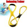 Ergonomic Swim Training Paddle 8 Shape Forearm Fulcrum New Swimming Trainer Pool Training