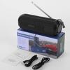 Wireless BT Speaker Portable Radio Support TF Card AM FM Radio Rechargeable Radio for Home Kitchen Outdoor