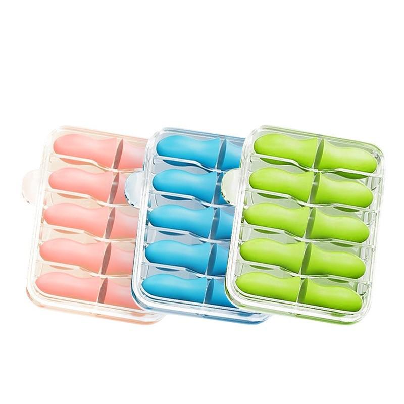 Noise-Reducing Sleep Earplugs for Students – Soft Sponge for Small Ear Canals