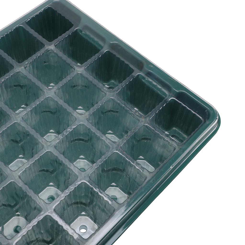 Seed Starter Tray with Grow Light 3 Light Modes 3 Timer Settings Plant Growing Kit 2 Pack 80 Cells with Adapter 1 To 4