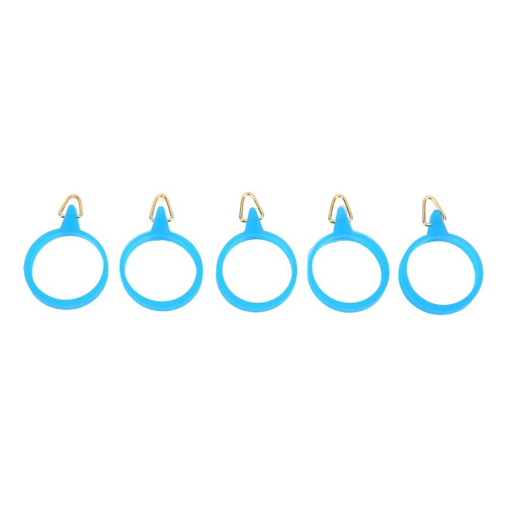 5PCS with Rubber Circle Fishing Rod Hook Holder Fishing Hook Holder  for Outdoor Fishing