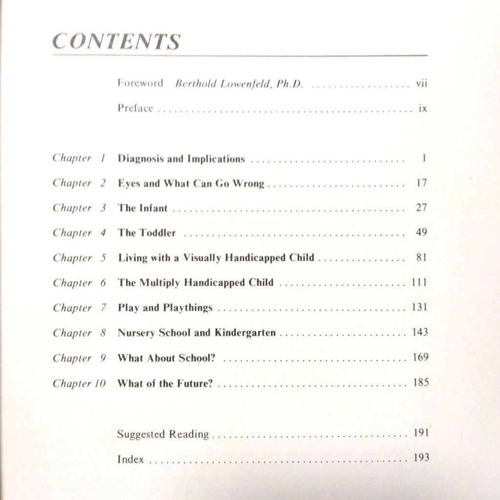 [USED] Foreign Books: CAN'T YOUR CHILD SEE? A Guide to Supporting Visually Impaired Children