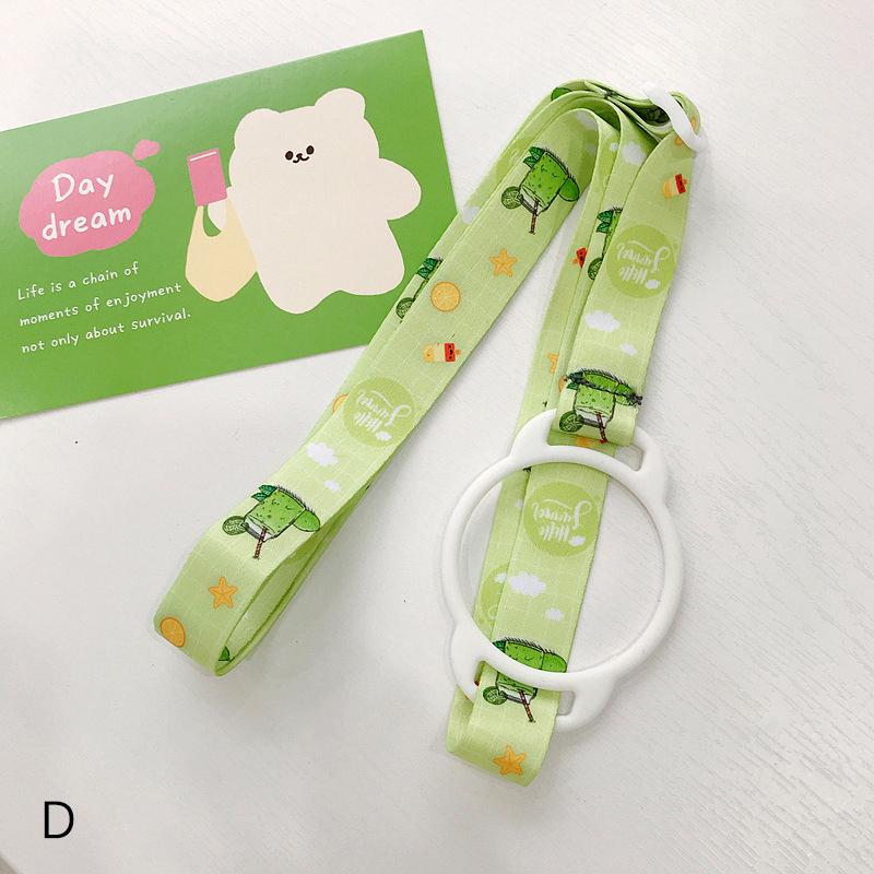 Adjustable Portable Comfortable Kettle Supplies Bottle Buckle Lanyard Hanging Rope Shoulder Strap Water Bottle Strap