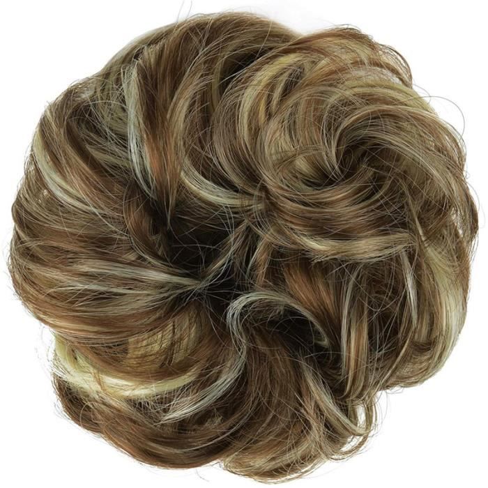 Adjustable Magic Chignon - SHOP-STORY - Ash Brown Mix - Volumizing - Easy To Use - For Women