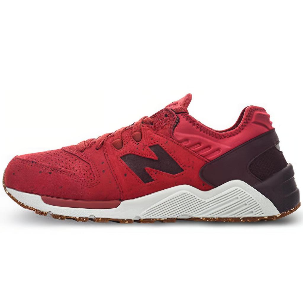 New New Balance 009 Speckle Suede Supernova Red