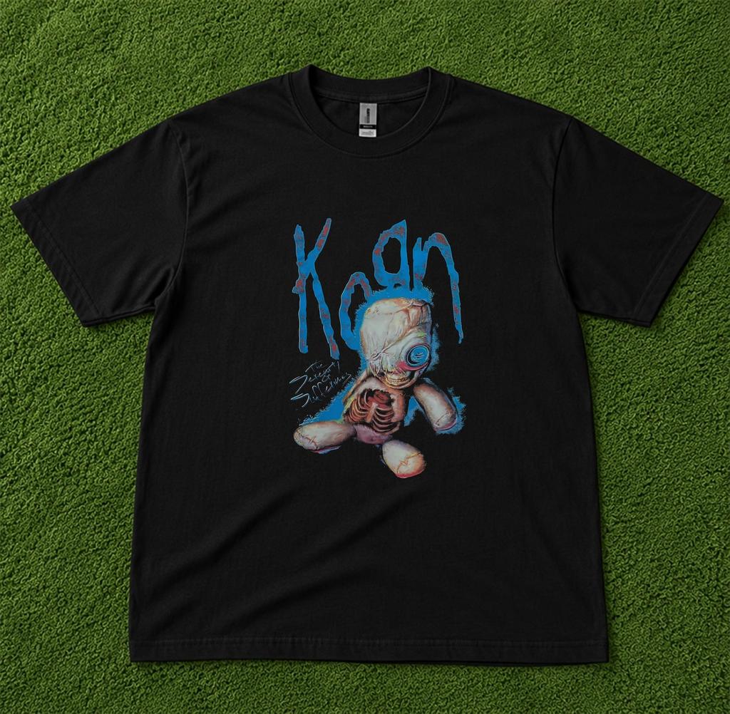 korn retro portrait T-Shirt and kids tshirt | Britpop 90s Music Tee, Vintage Style, unisex bandtee,graphictee,90s Shirt and kids tshirt