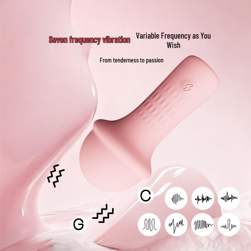 Full Coverage Silicone Vibrator - Silent, Dual Point, Strong Vibration for Maximum Pleasure