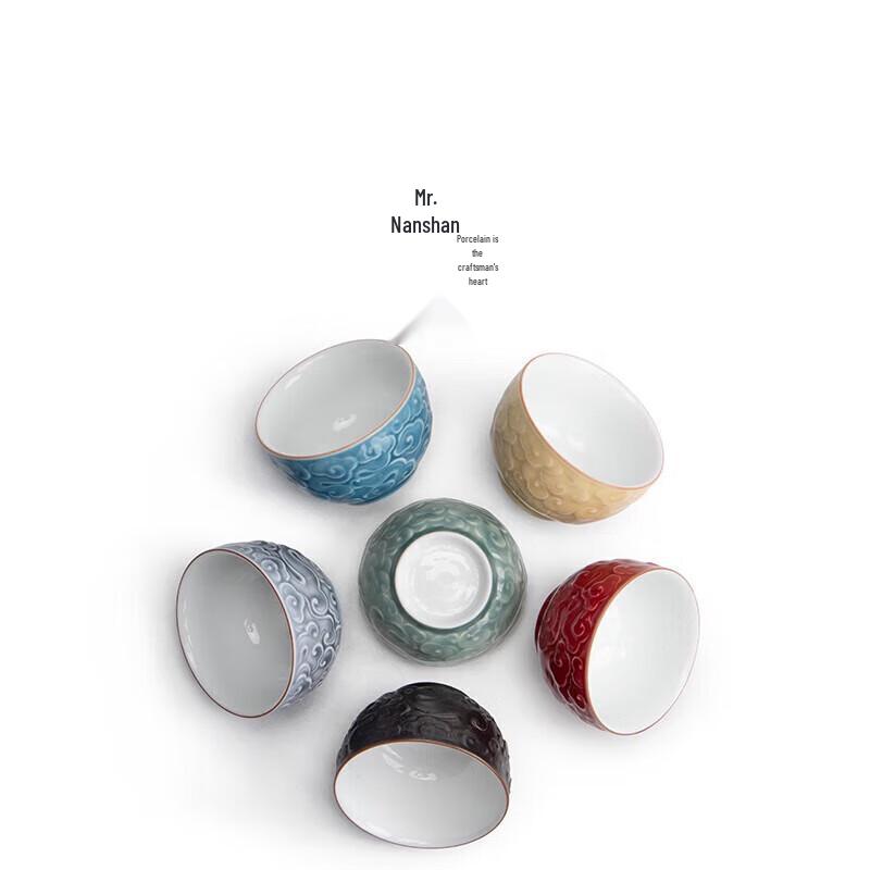 Nanshan Auspicious Cloud Ceramic Master Tea Cup