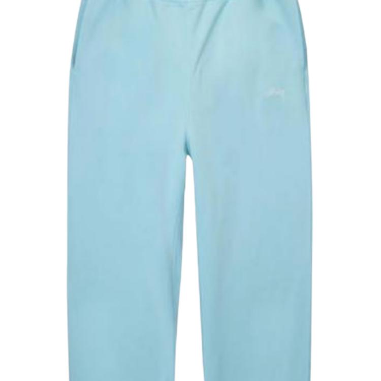 Stussy Overdyed Stock Logo Pant Blue Men Bottoms 116550-BLUE