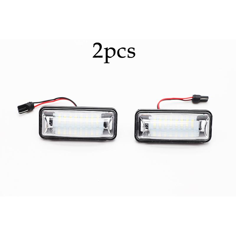 2Pcs Canbus LED Number License Plate Light for Subaru Forester Impreza Legacy BRZ WRX XV Crosstrek TOYOTA FT86 GT86 Scion FR-S