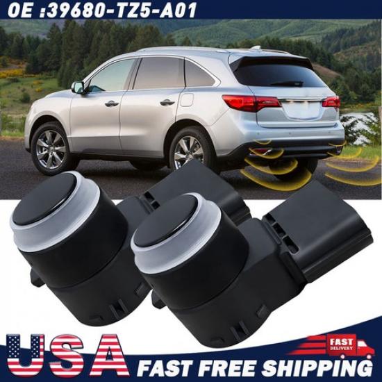 2X For 2014-2016 Acura MDX Parking Sensors Backup Car Reverse Rear Radar Kit