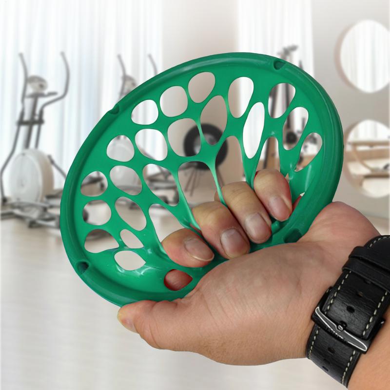 Grip Strength Trainer Web 7Inch Hand Grip Strengthening Trainer Silicone Web Gym Travel Living Room Wrist Exerciser Muscles