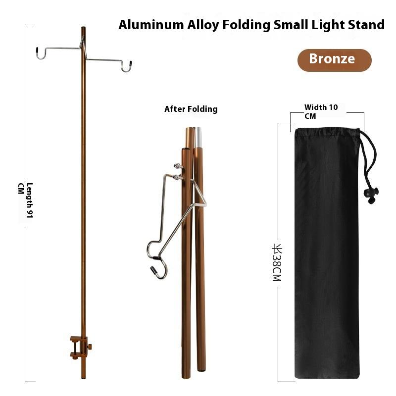 

1Set Camping Lantern Stand Detachable Aluminium Alloy Light Hangers Lighting Lantern Holder Outdoor Hiking Fishing Equipment