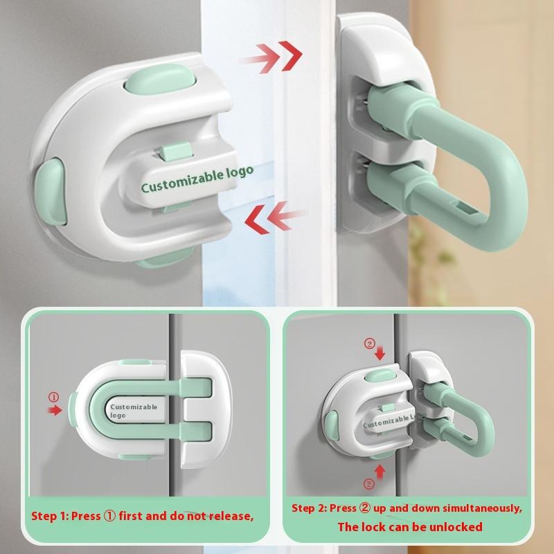 Strictly selected child safety lock, protective drawer lock, baby multi-function lock, baby anti-opening refrigerator cabinet door lock
