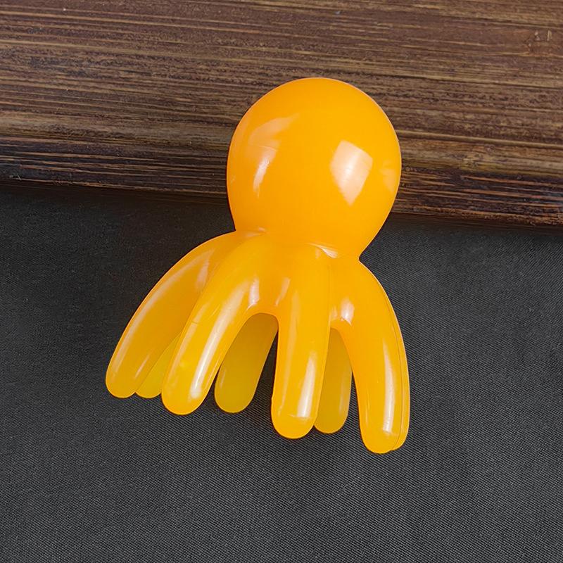 Octopus Massage Comb Head Meridian Scraping Scalp Massage Brush Acupuncture Spa Gua Sha Massage Comb Fatigue Relief Massage