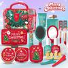 Feiertags Beauty Schminkkoffer: Kinderschmink-Spielset mit Weihnachtsgeschenkbox