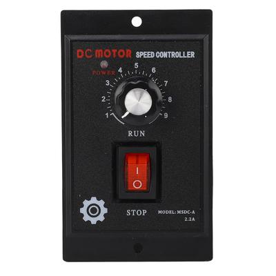 Contrôleur de vitesse de moteur CC, entrée 220 V CA, sortie 200 V CC, interrupteur de commande de moteur, régulateur de vitesse 500 W