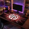 Mainz 05 Custom Large Mouse Pad, Personalized Name Text Print, Football Logo Non‑Slip Desk Mat Gaming Gift