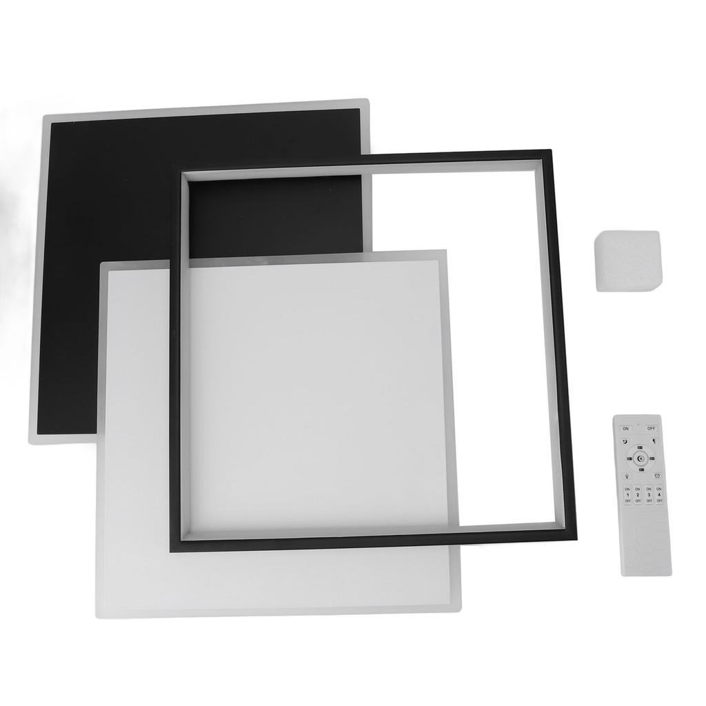 Modern LED Ceiling Light Stylish Minimalism Style Dimmable LED Ceiling Lamp with Remote Control for Kitchen Living Room