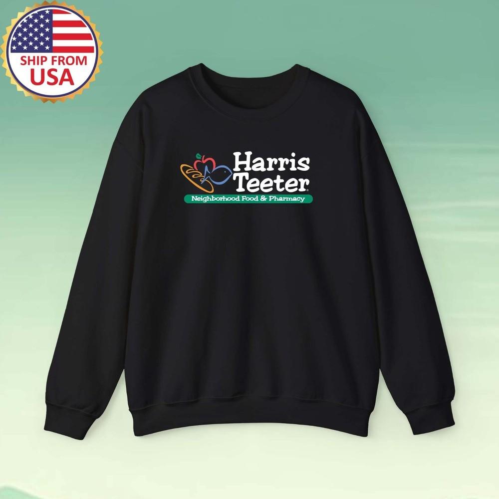 

Harris Teeter Supermarket Men#039;s Black Size S to 3XL Unisex T-Shirt S