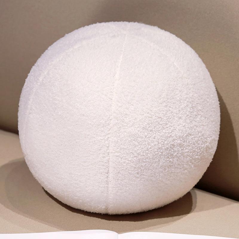 30x30cm Yoga Plush Ball Toy Stuffed Sport Ball Pillow Back Support Plushie Sofa Chair Decor Home Interactive Prop Gift