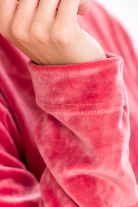 Pajama Set (women) – Velour Long Sleeve Top & Pants, Winter 8162-030 HC