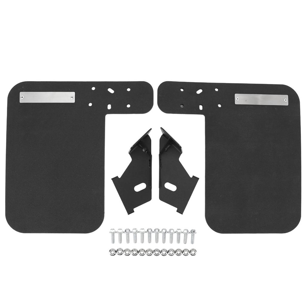 1 Pair Rear Trailing Arm Guards Mud Flaps Shockproof HDPE Steel Replacement for Polaris XP 4 1000 20