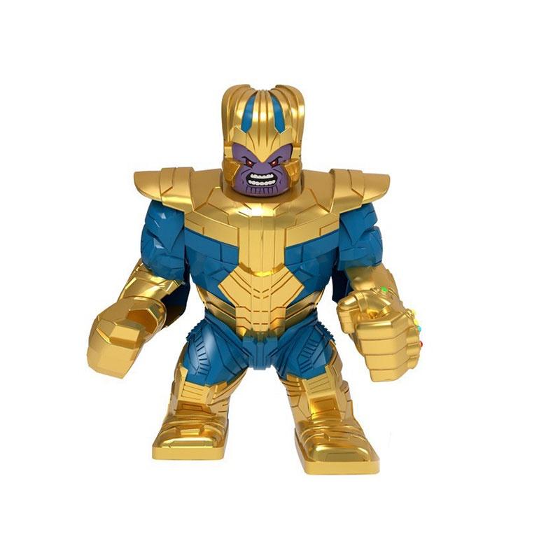 Marvel Heroes Building Block Figures Toy Children's Gift 7cm Height Plastic Material Avengers Series