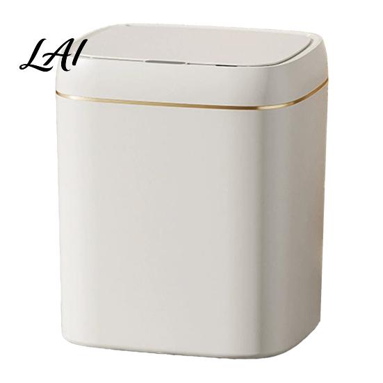 Durable Kitchen Waste Can Smart Sensor Trash Can Automatic Motion Induction Garbage Bin with Touchless Basket for Lid Bathroom Bedroom 11L/13L