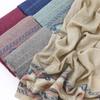Thin Women'S Scarf, Solid Color Cotton And Linen Scarf, Ethnic Style Embroidered Shawl, Warm Shawl, Women'S Outside