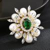 Senior Brooches Flower Leaf Brooch Pins for Women Suit Pendant  Fashion Brooches Jewelry