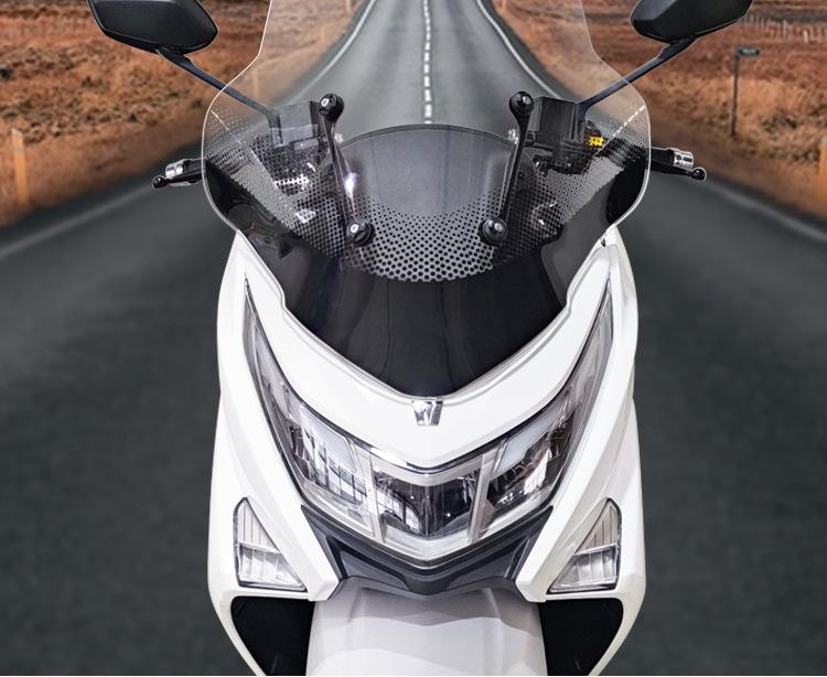 Transparent Rain Shield Windshield for Haojue UHR150
