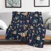 Night Moths Throw Blanket Mens Soft Warm Throw Blanket for Couch