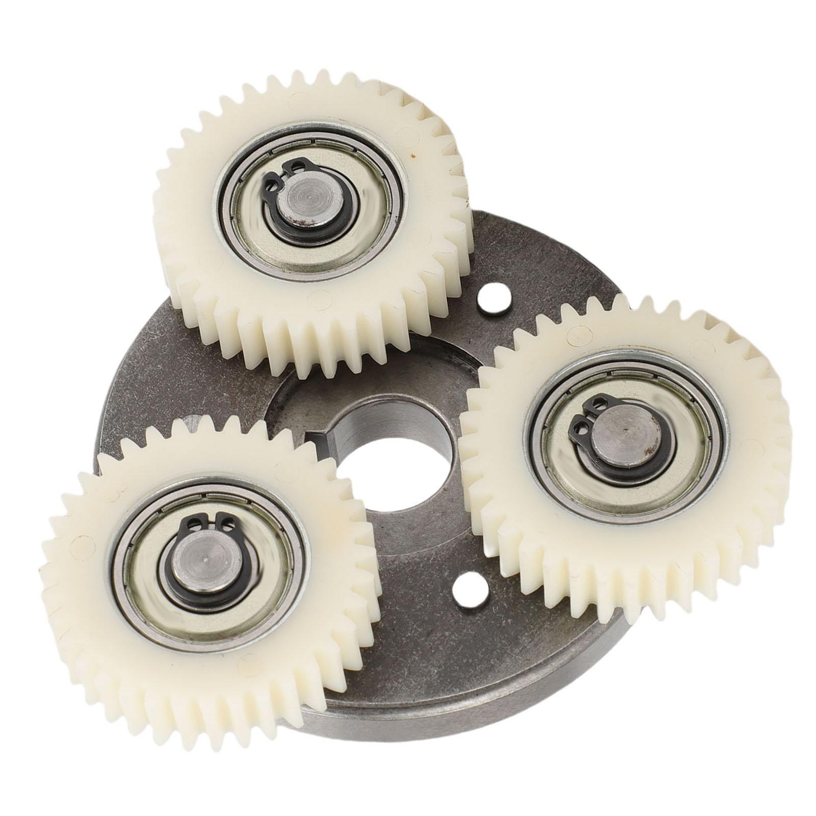 

Electric Bike Motor Gear Kit Fit for 500W 750W 36T Planetary Nylon Gear Replacement Accessories