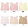 Newborn Baby Bear Ears Pullover Hat - Soft & Comfortable