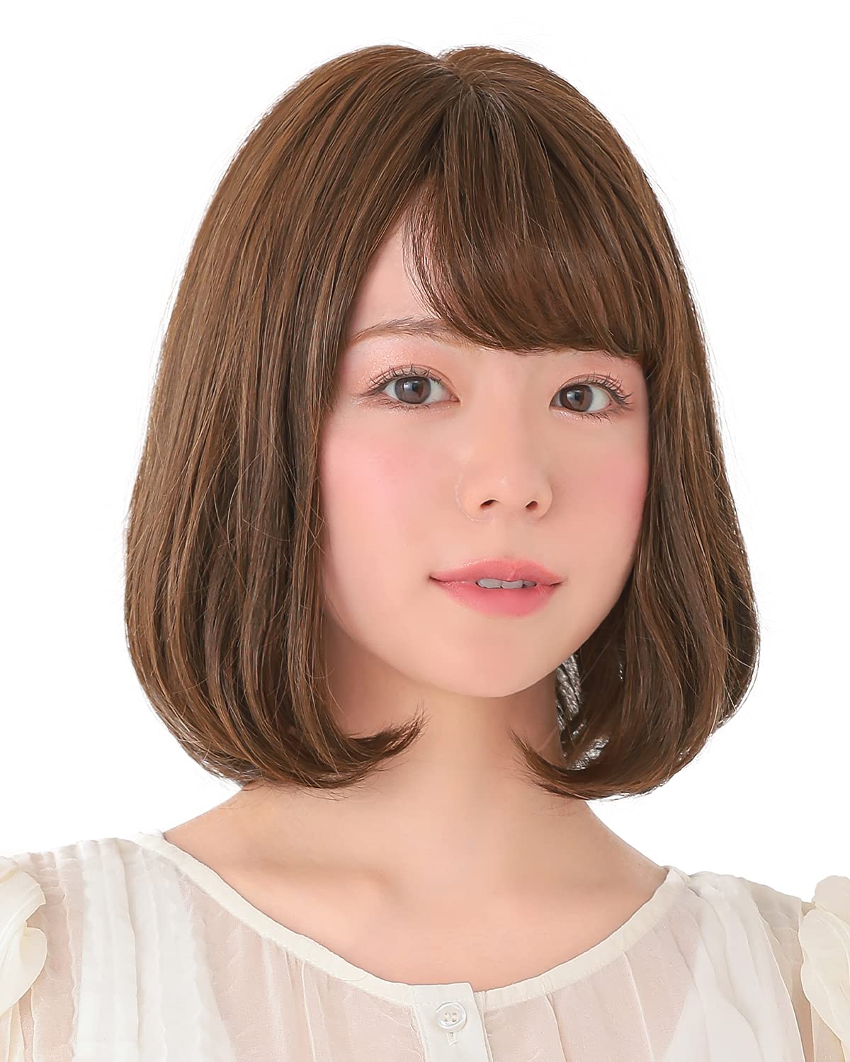 

Wig Bob Short Medical Full Wig Wig One Size Fits Most Mocha Brown pw112MBR [AQUADOLL] Women s MBR.