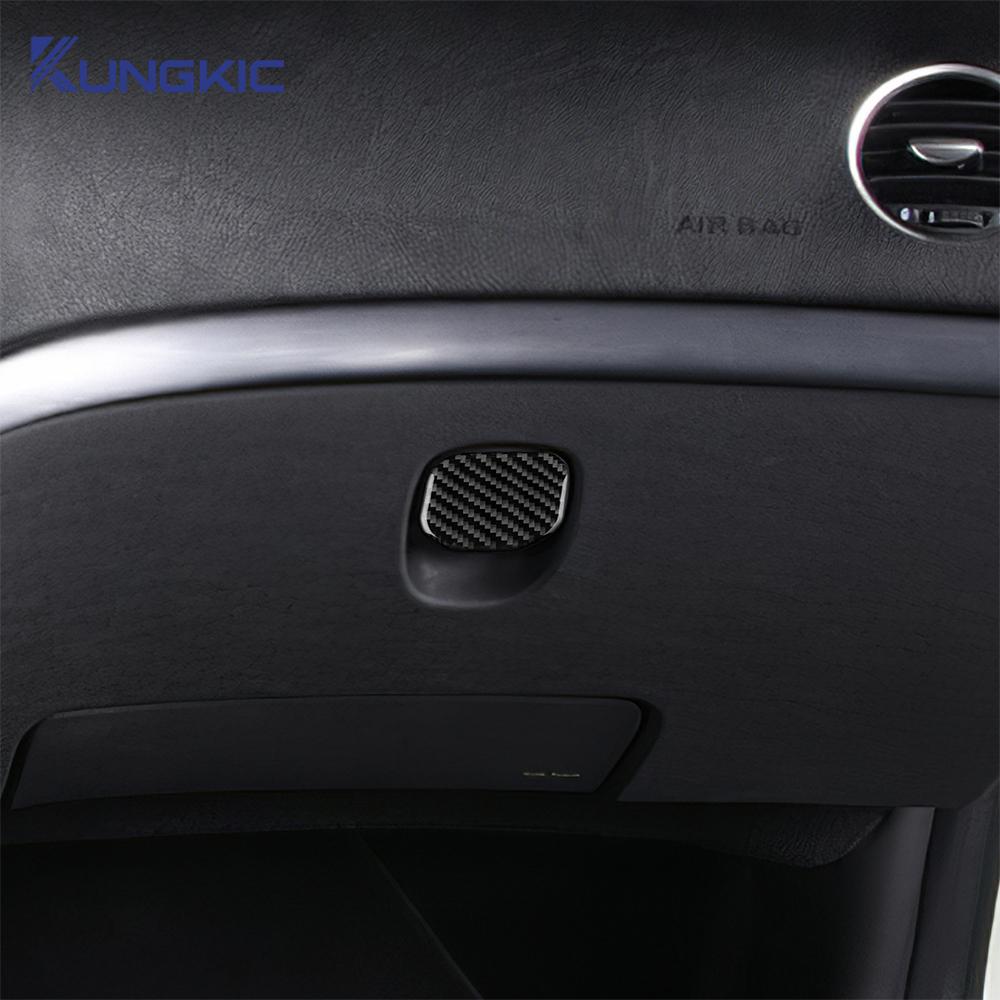 Real Soft Carbon Fiber Sticker For Alfa Romeo 159 2005-2017 2018 2019 2020 2025 2025 2025 Car Co-pilot Storage Box Accessories