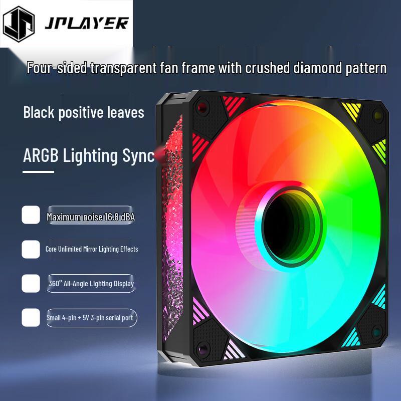 JPLAYER Ziyi Совместный бренд ARGB Компоненты для охлаждения и освещения ПК