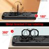 Dual Finger Ring Armor Cover for Xiaomi POCO X7 Pro Case for POCO X7 Pro Rotate Metal Bracket Kickstand Holder Case Phone Capa