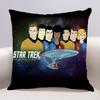 Star Trek Cushion Cover For Sofa Pillow Case Cover Seat Car Throw Pillowcase 45X45Cm For Home Decorative 029