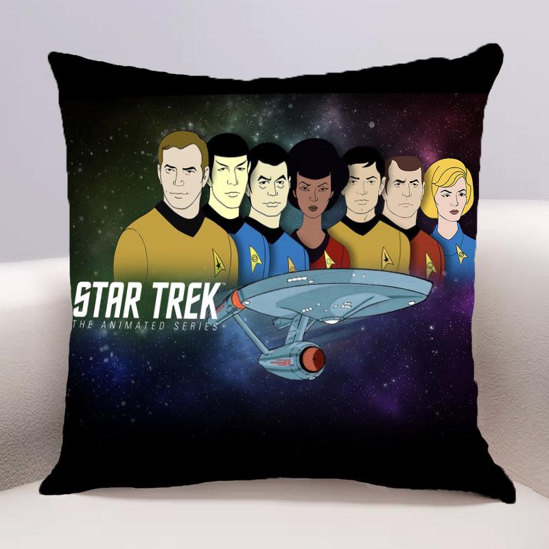 Star Trek Cushion Cover For Sofa Pillow Case Cover Seat Car Throw Pillowcase 45X45Cm For Home Decorative 029